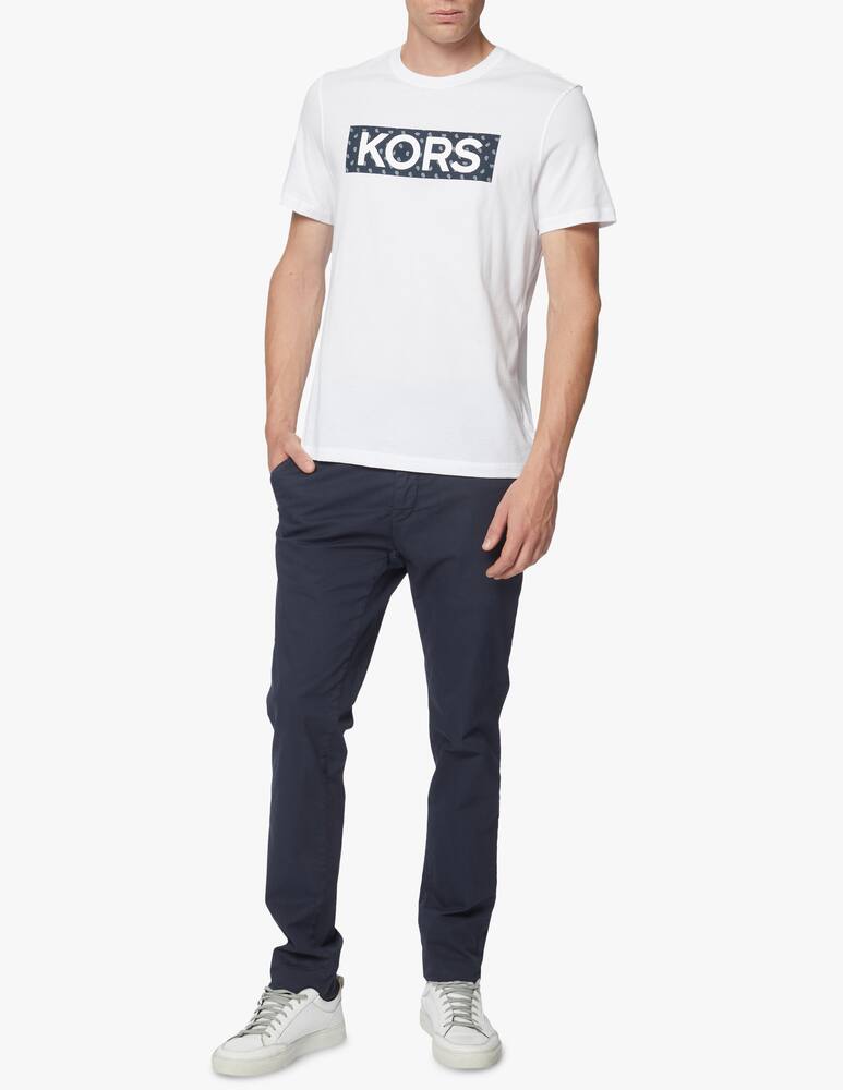rinascente Michael Kors Logo paisley box t-shirt