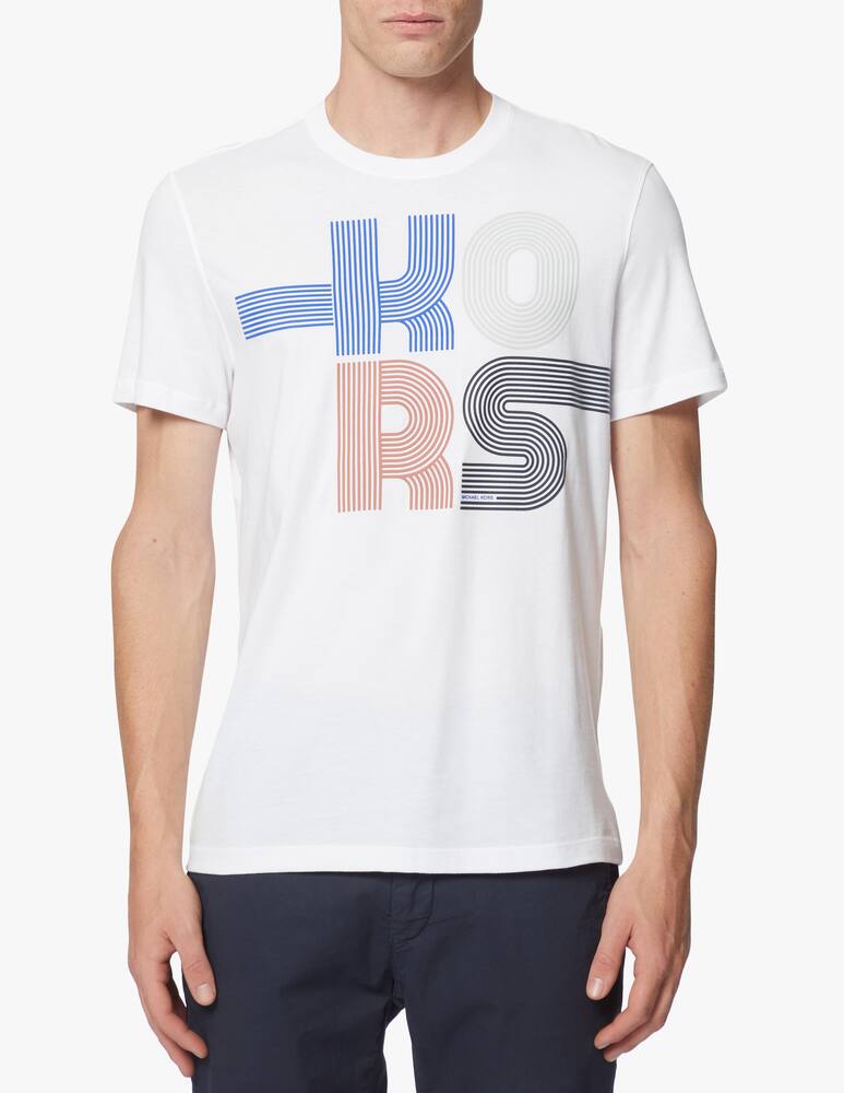 rinascente Michael Kors Rubber logo t-shirt