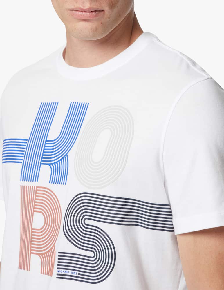 rinascente Michael Kors Rubber logo t-shirt