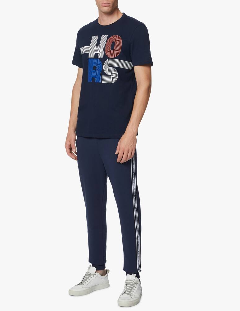 rinascente Michael Kors Maglietta girocollo con logo gommato