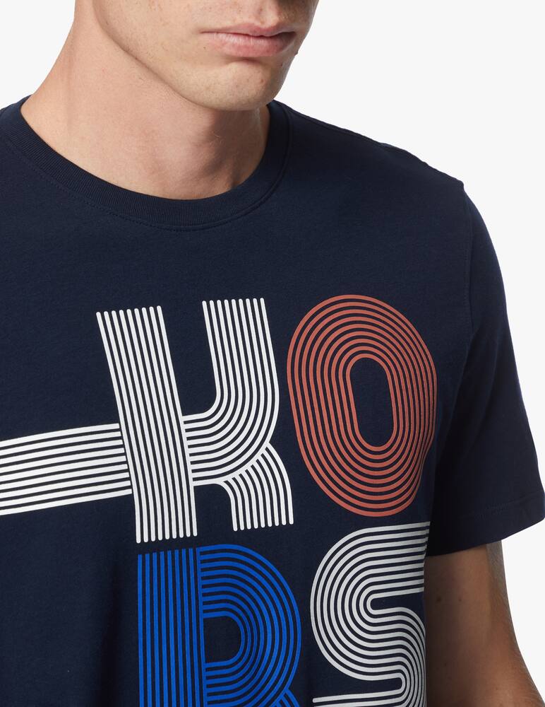 rinascente Michael Kors Maglietta girocollo con logo gommato