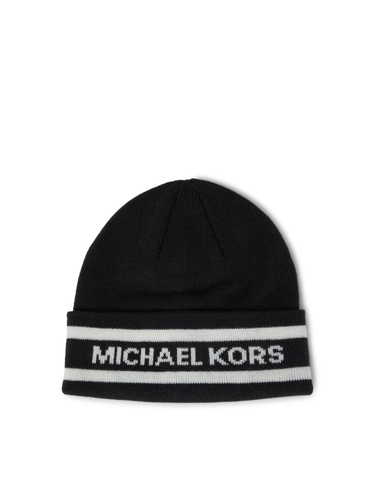 rinascente Michael Kors Logo tape beanie