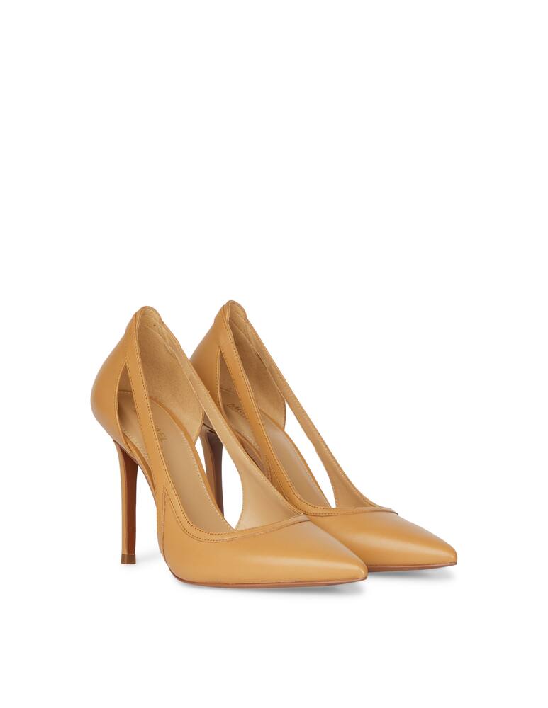 rinascente Michael Michael Kors Nora leather cut-out pumps