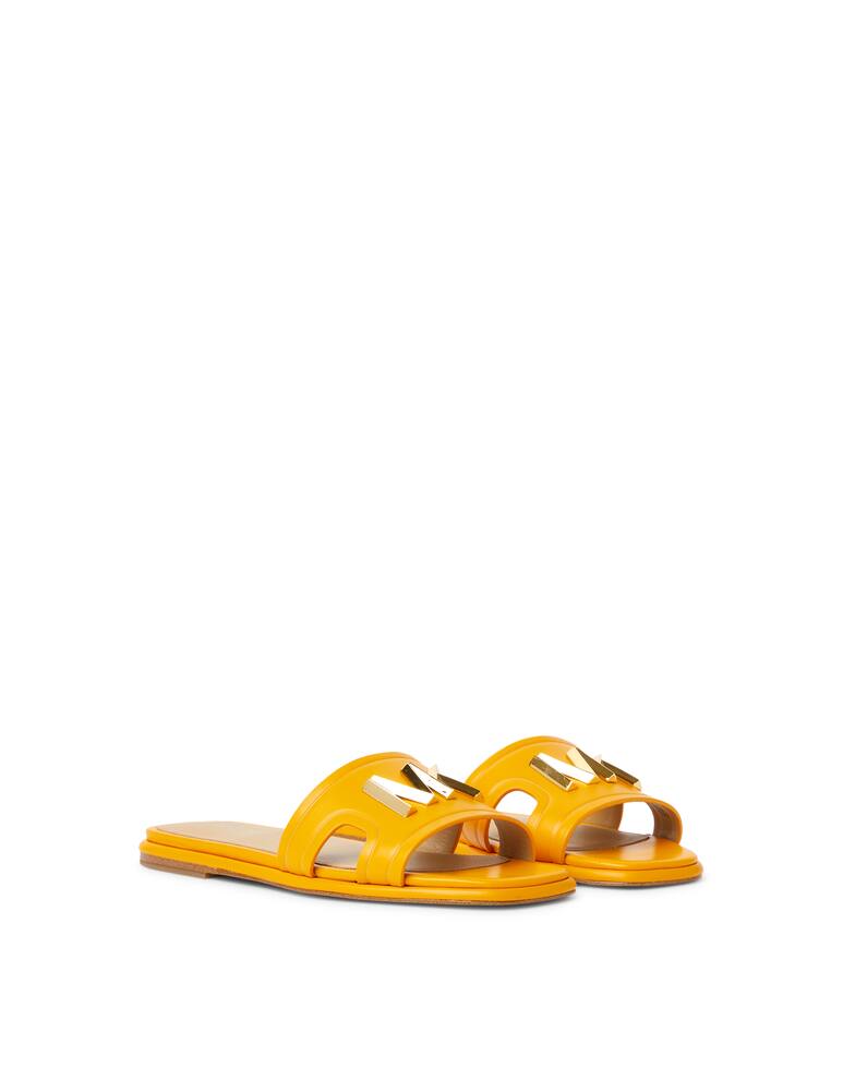 Michael Michael Kors Leather Kippy slides - picture 2 Michael Michael Kors Leather Kippy slides - picture 2