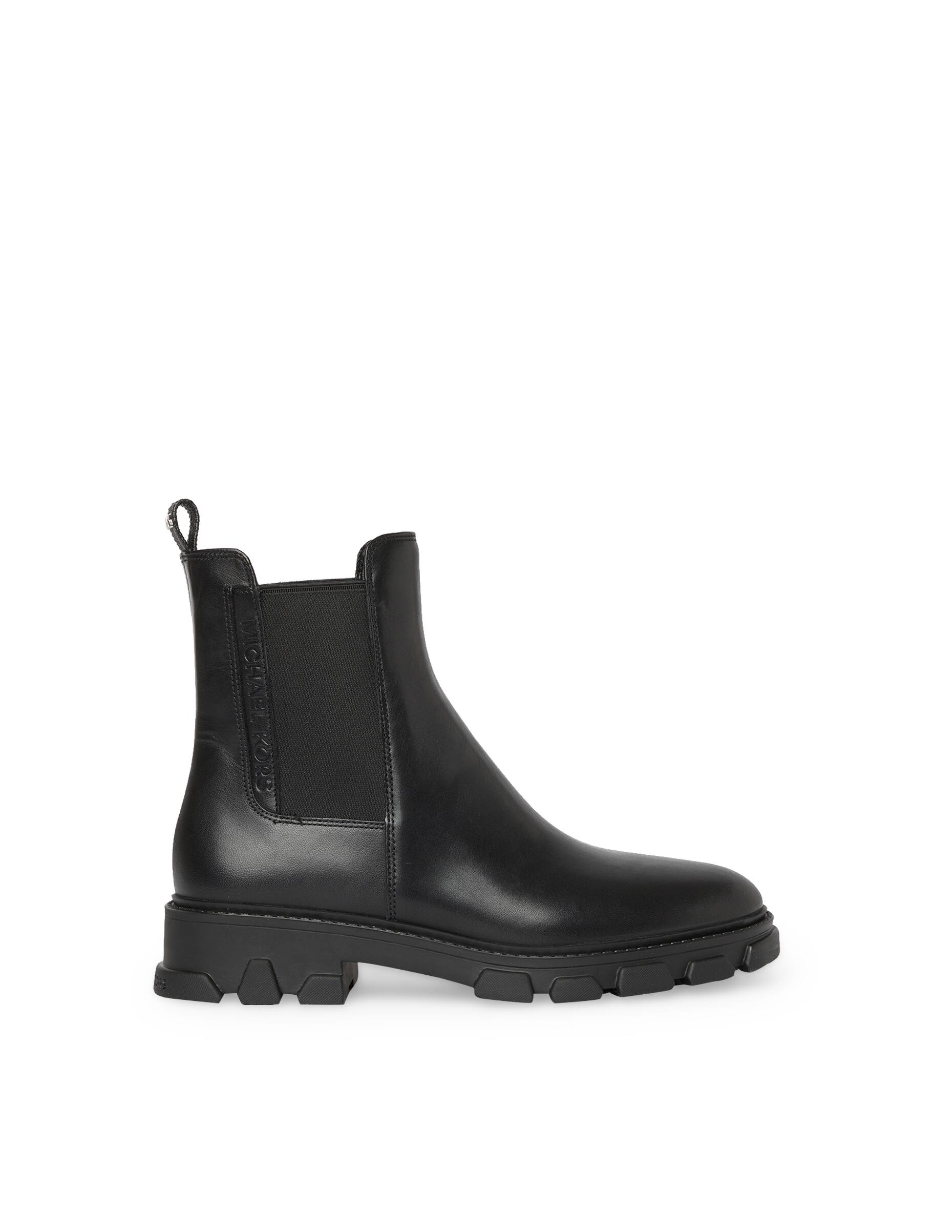 Shop Michael Michael Kors Ridley chelsea plain booties - Black on ...