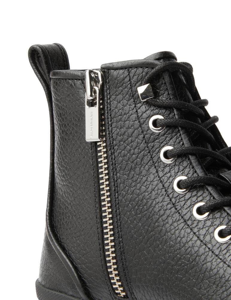 rinascente Michael Kors Lace up leather colin boot