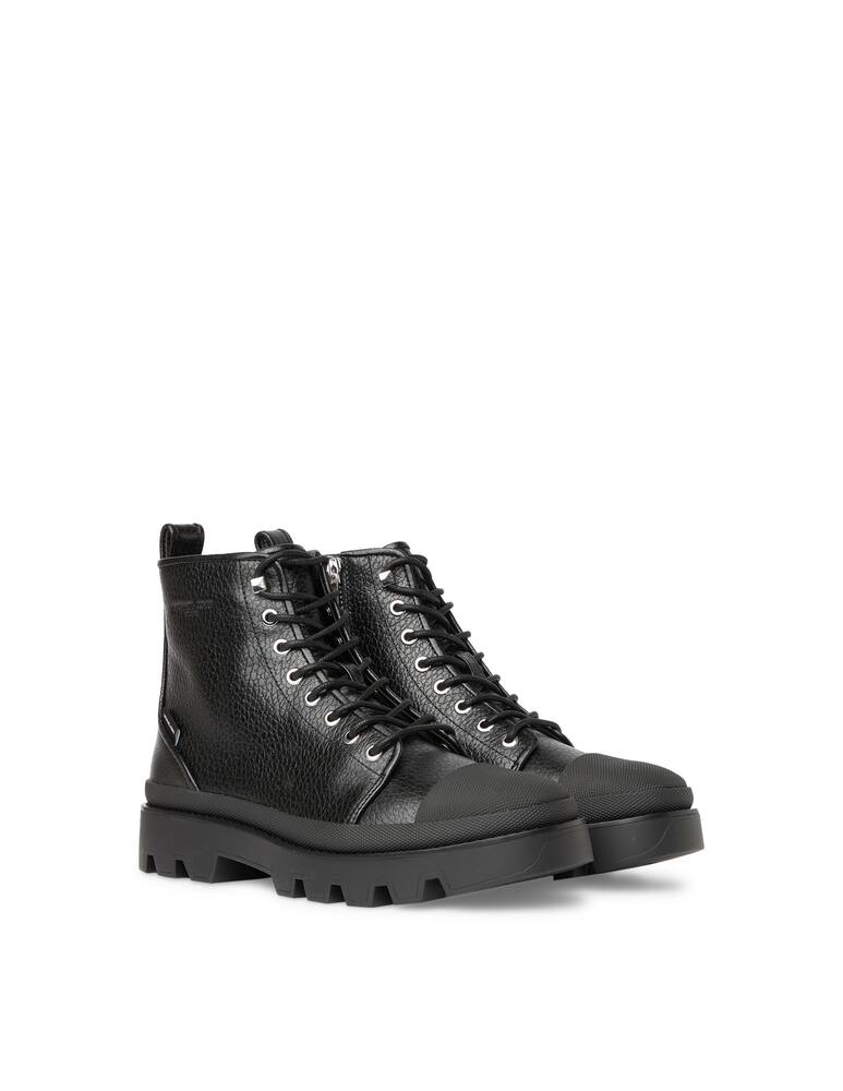 rinascente Michael Kors Lace up leather colin boot