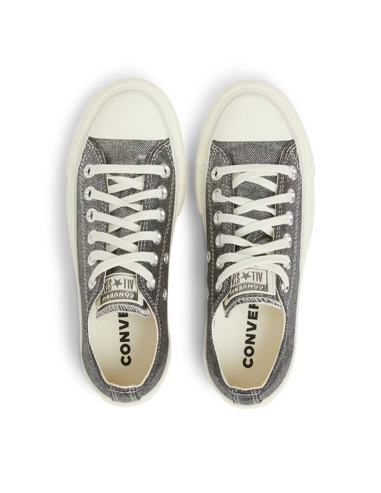 rinascente Converse Chuck Taylor lurex platform low-top sneakers