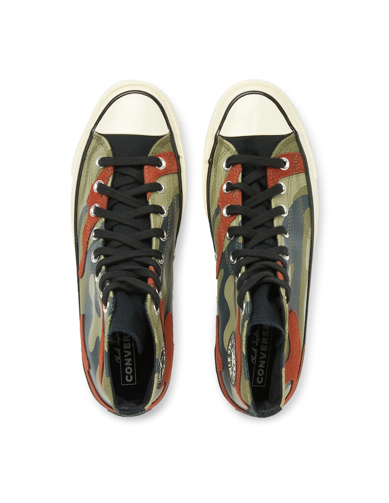rinascente Converse Sneaker chuck 70 camo patchwork