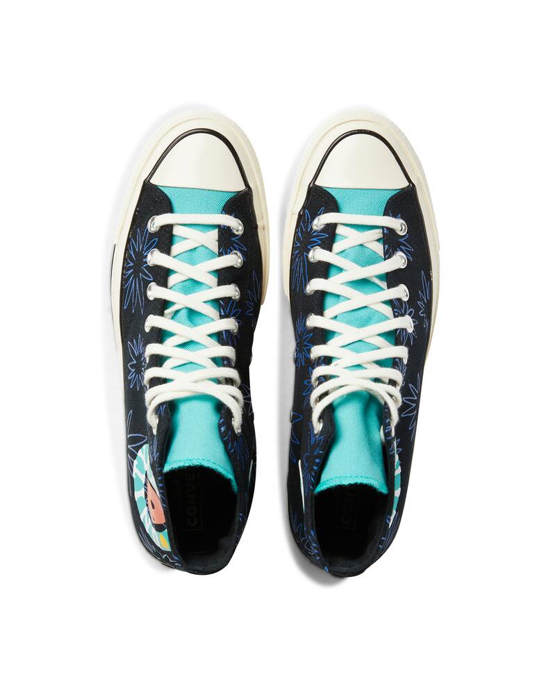 rinascente Converse Sneakers chuck 70 alte unity stmapa fiori - multicolor