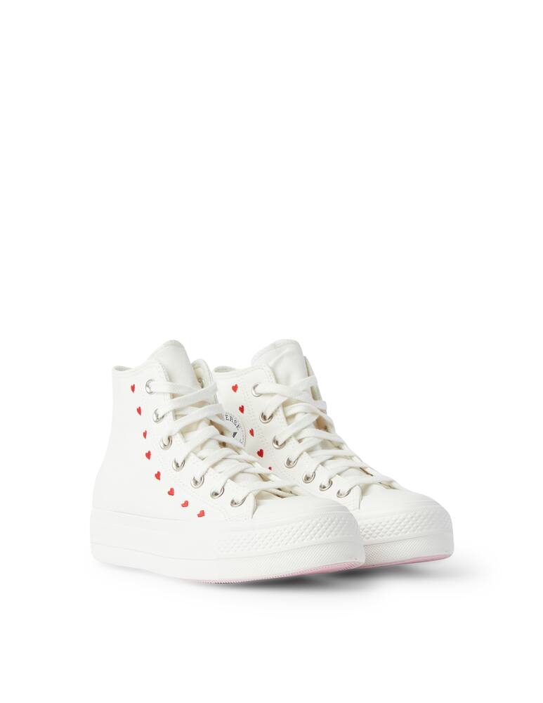 rinascente Converse Sneakers Chuck Taylor Love platform - bianco