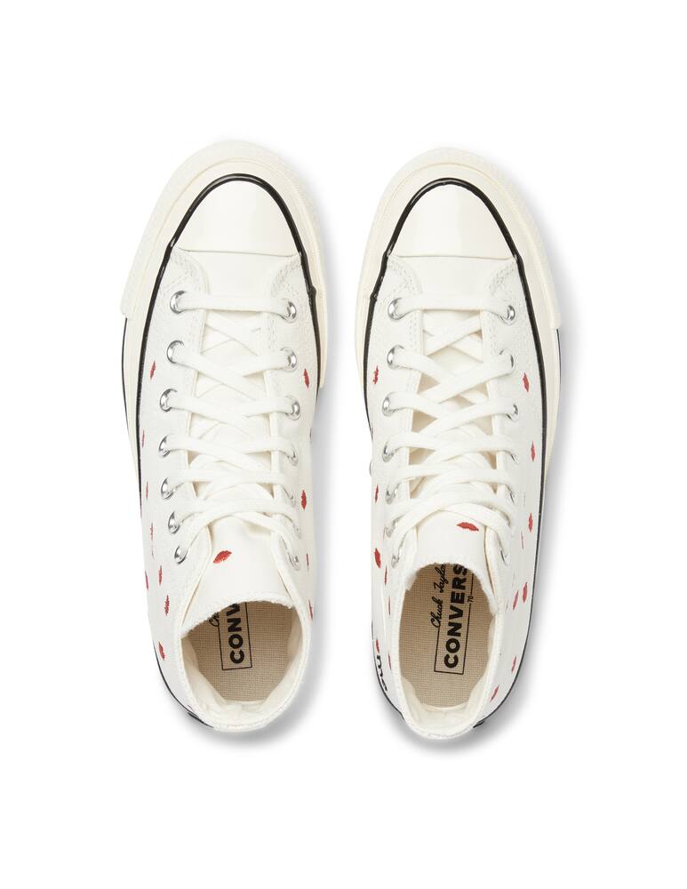 rinascente Converse Sneakers alte Chucky Taylor 70 Love - bianco