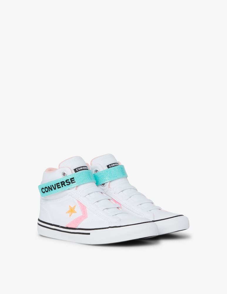 rinascente Converse Pro blaze strap glitter sneakers - White