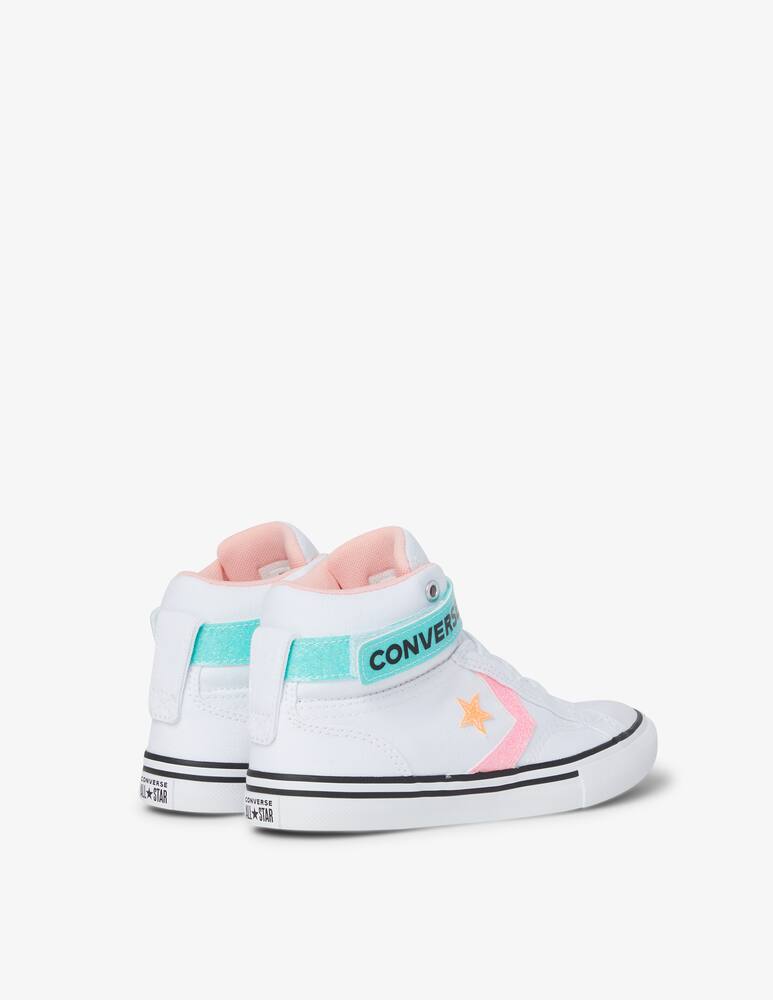rinascente Converse Pro blaze strap glitter sneakers - White