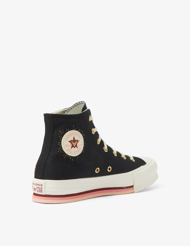 rinascente Converse Sneakers alte chuck taylor all star lift platform hearts