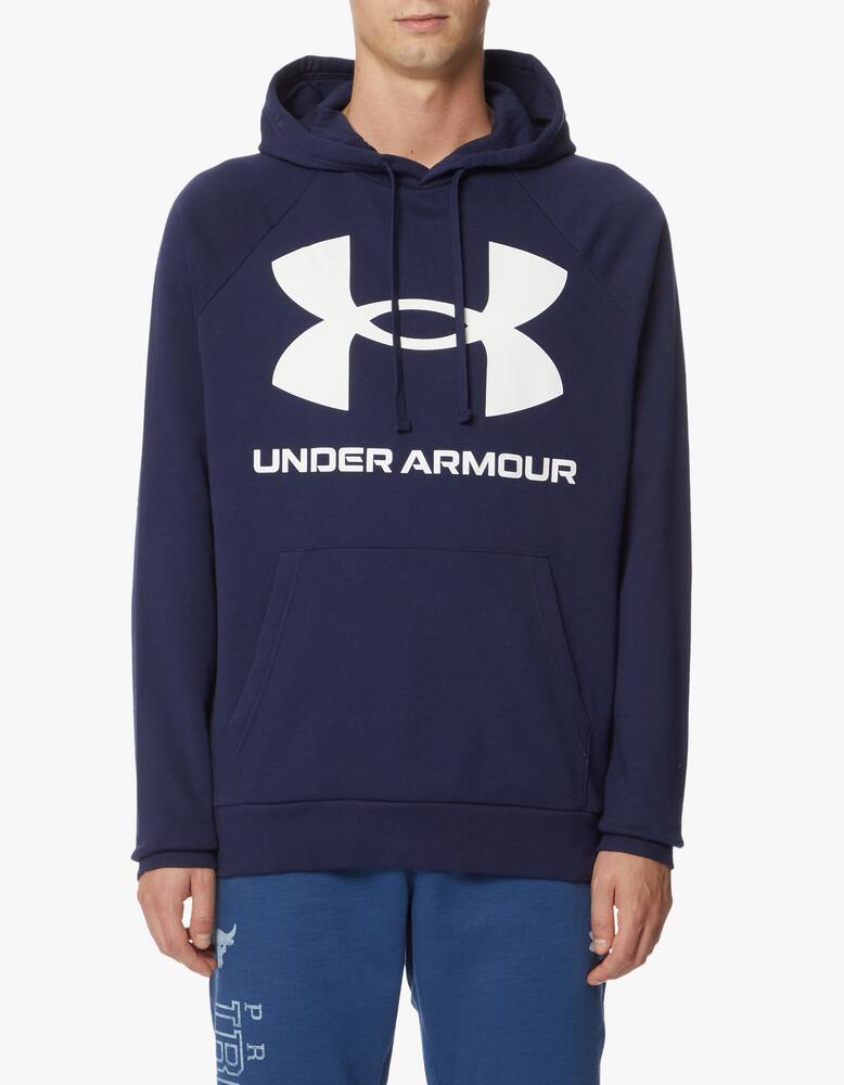 rinascente Under Armour Felpa con cappuccio rival con logo grande