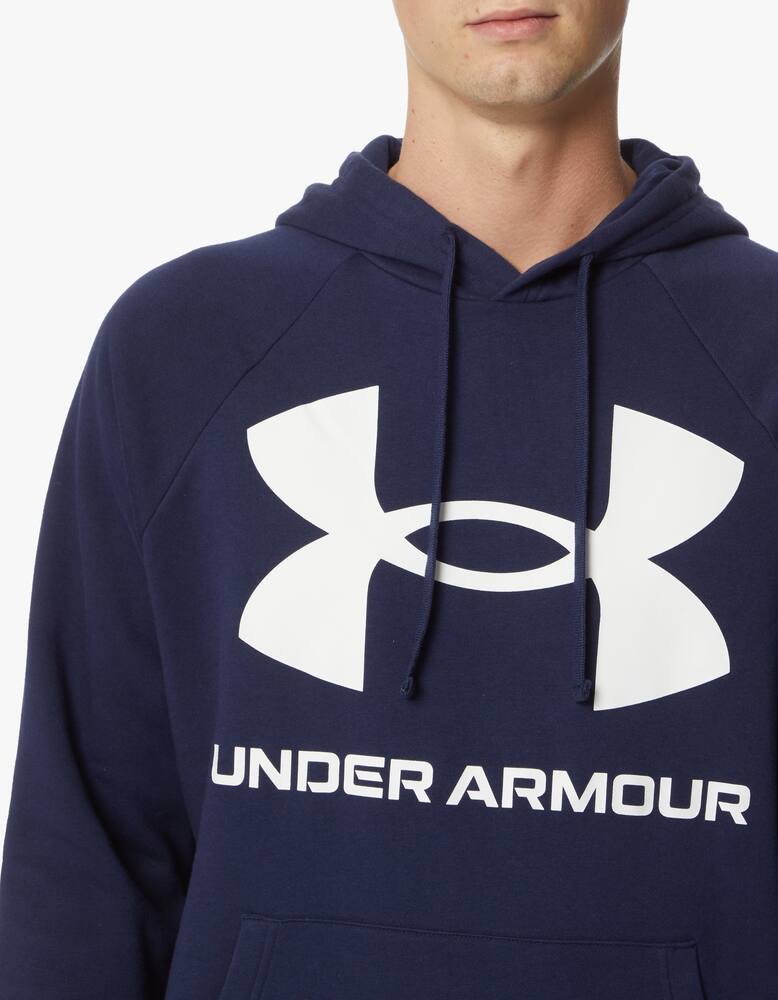 rinascente Under Armour Felpa con cappuccio rival con logo grande