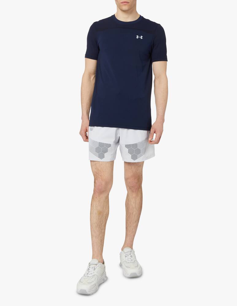 Under Armour Seamless basic t-shirt - blue - picture 2 Under Armour Seamless basic t-shirt - blue - picture 2