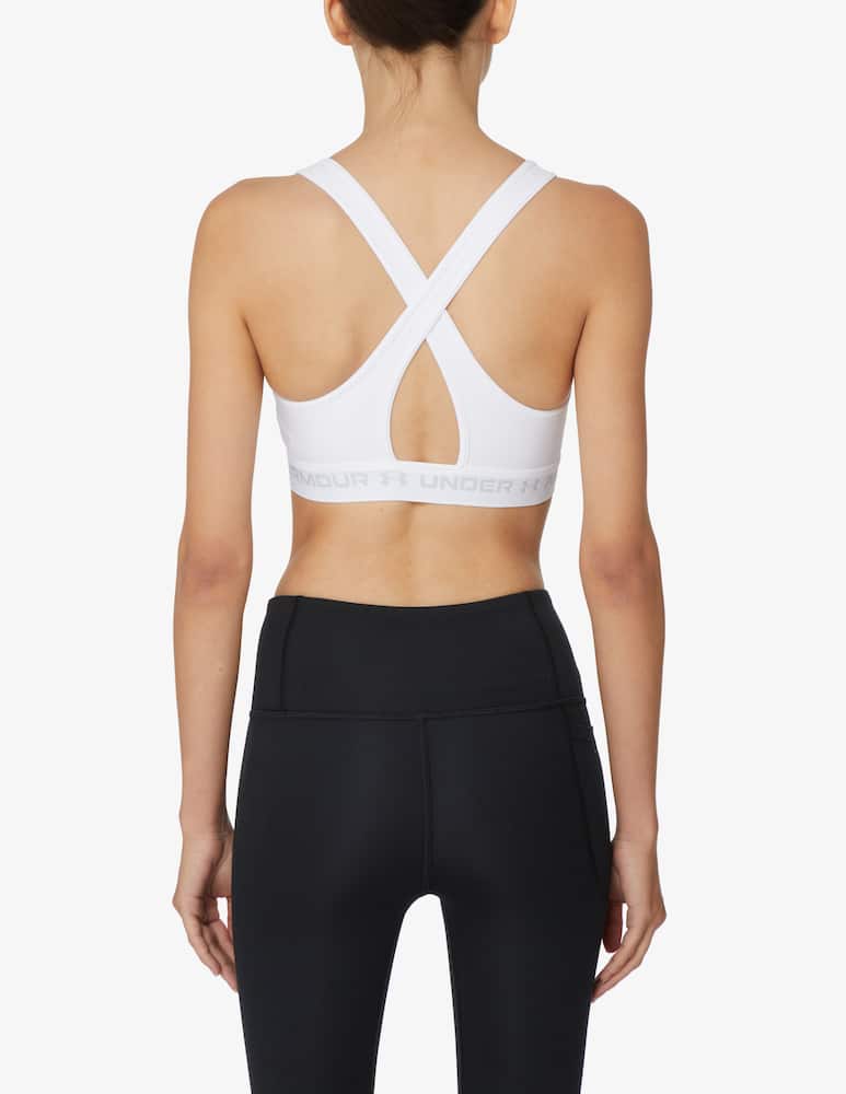 Under Armour Reggiseno sportivo Mid crossback - bianco - immagine 3 Under Armour Reggiseno sportivo Mid crossback - bianco - immagine 3
