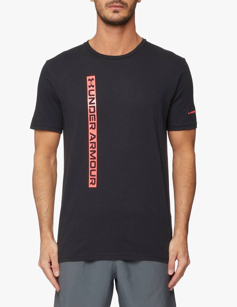 rinascente Under Armour Vertical wordmark t-shirt