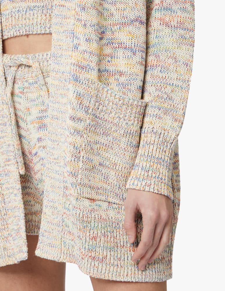 Apparis Cardigan maxi in cashmere vegano - beige - immagine 4 Apparis Cardigan maxi in cashmere vegano - beige - immagine 4