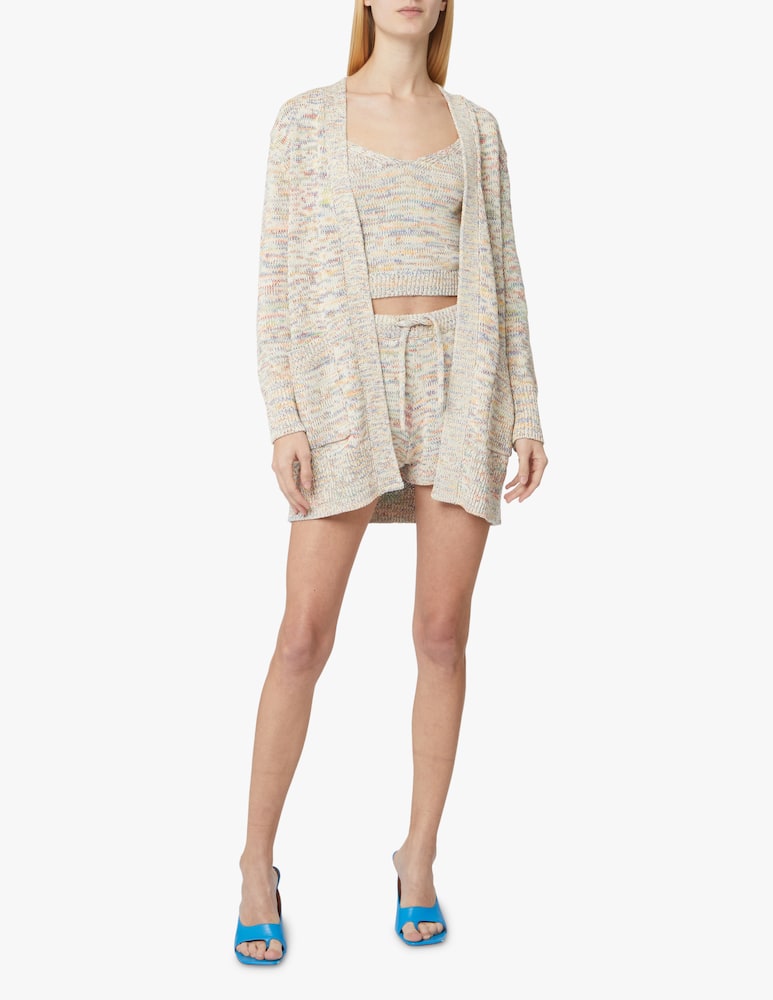 Apparis Top in maglia in misto cotone - beige - immagine 2 Apparis Top in maglia in misto cotone - beige - immagine 2
