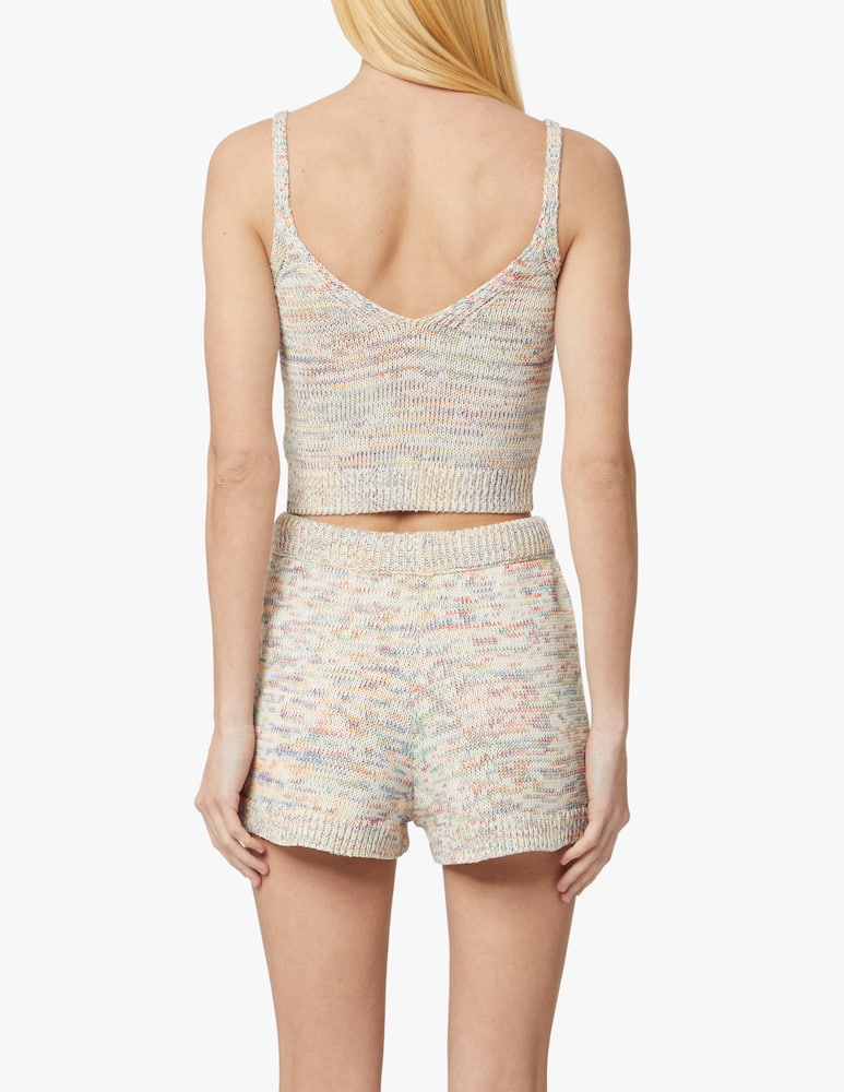 Apparis Top in maglia in misto cotone - beige - immagine 3 Apparis Top in maglia in misto cotone - beige - immagine 3