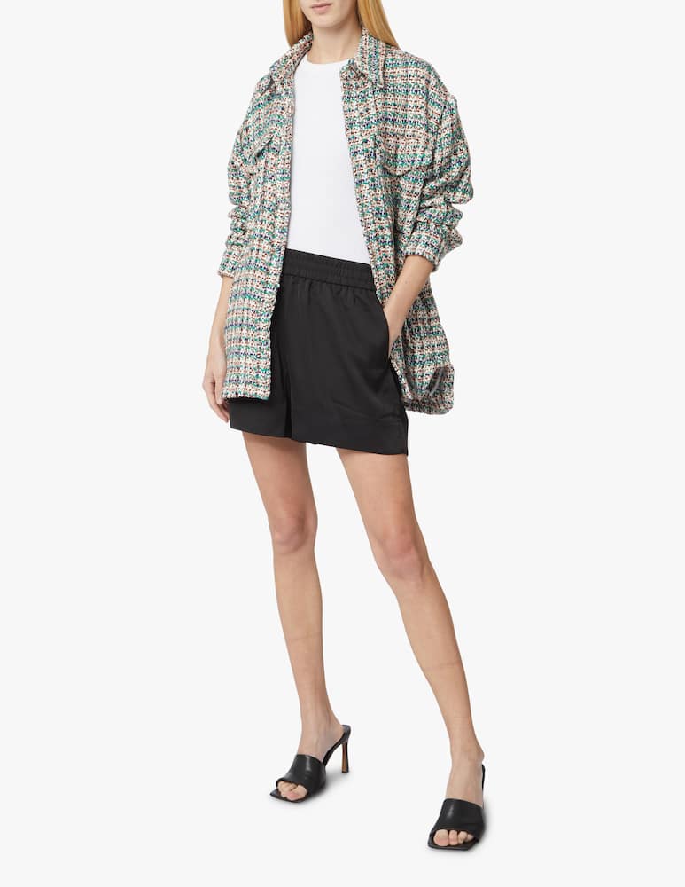 Apparis Pantaloncini in seta vegan - nero - immagine 1 Apparis Pantaloncini in seta vegan - nero - immagine 1