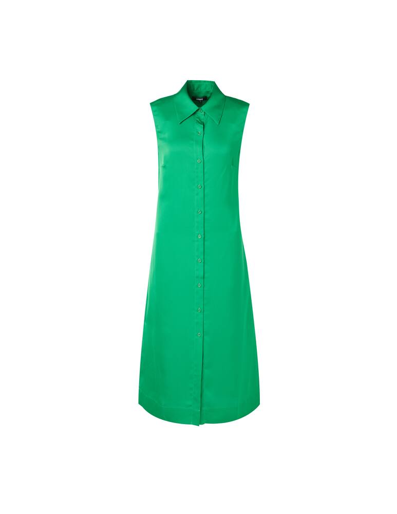 Apparis Abito mini senza maniche in seta vegana - verde - immagine 5 Apparis Abito mini senza maniche in seta vegana - verde - immagine 5