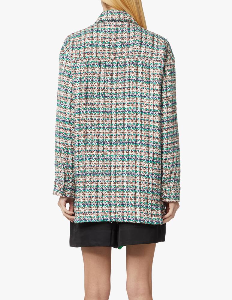 rinascente Apparis Tweed overshirt jacket - green