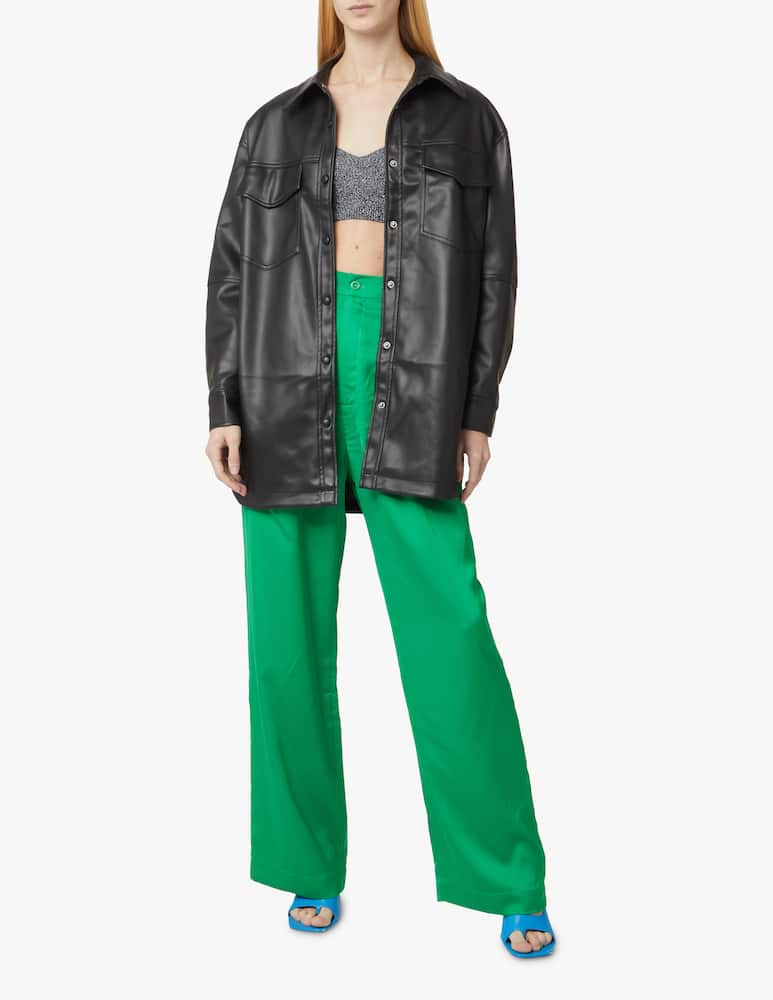 rinascente Apparis Giacca in simil pelle - nero