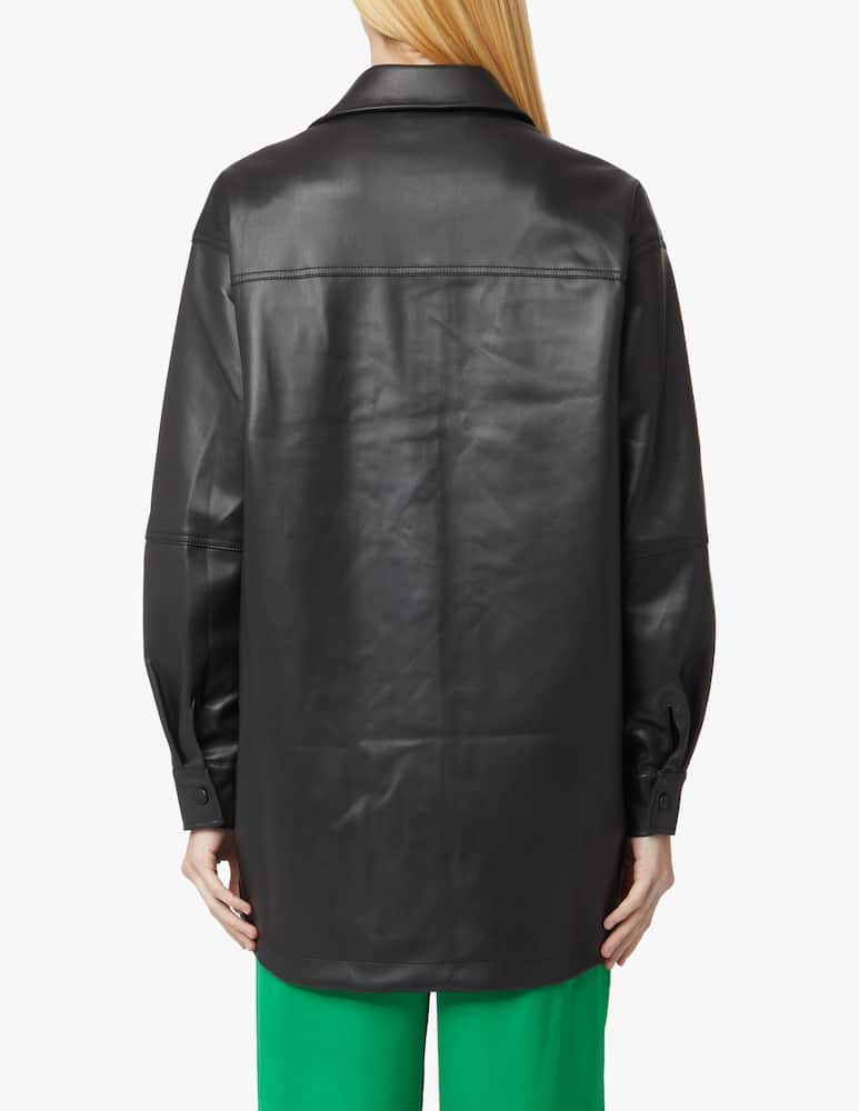 rinascente Apparis Giacca in simil pelle - nero