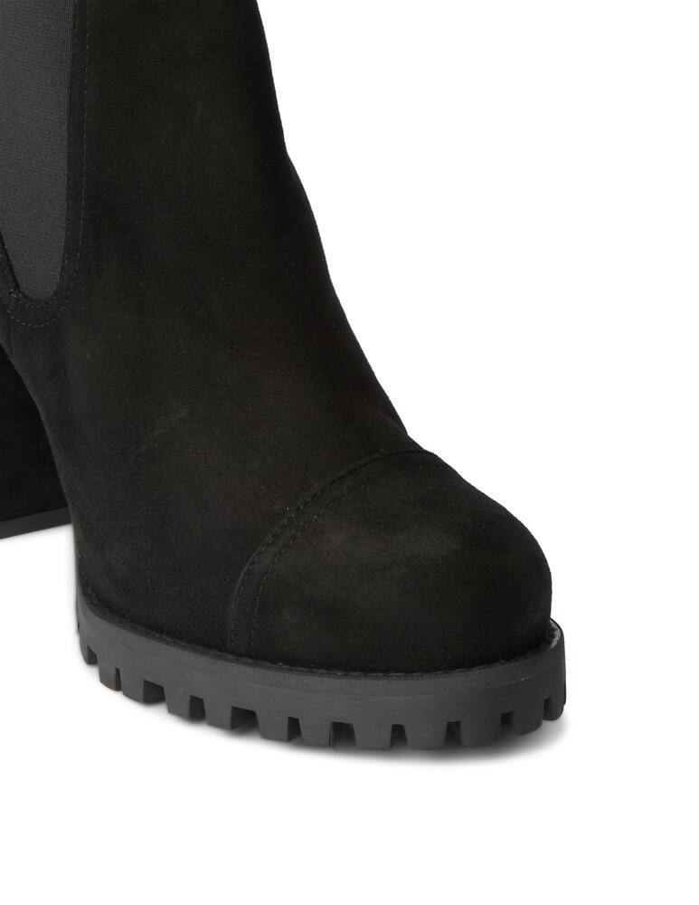 rinascente Stuart Weitzman Wenda pull-on suede ankle boots