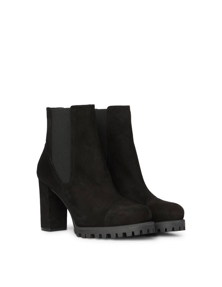 rinascente Stuart Weitzman Wenda pull-on suede ankle boots