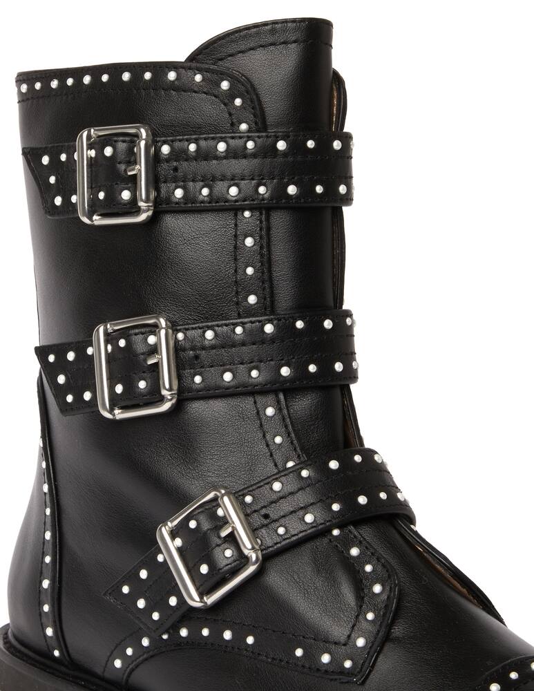 rinascente Stuart Weitzman Leather ankle boots Jesse Lift