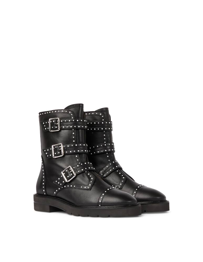 rinascente Stuart Weitzman Leather ankle boots Jesse Lift