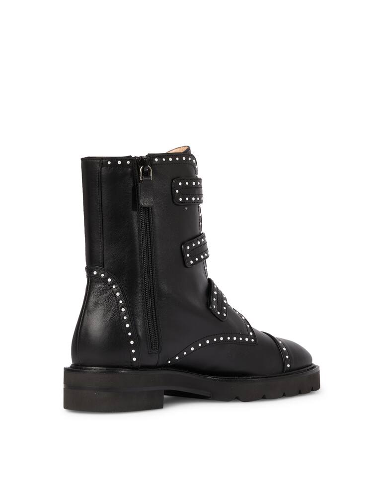rinascente Stuart Weitzman Leather ankle boots Jesse Lift