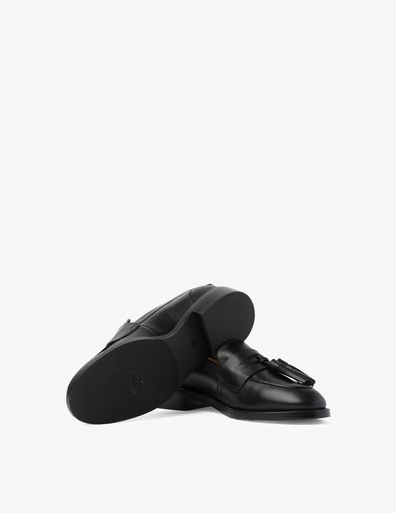rinascente Stuart Weitzman Mocassino lucido con nappina Sutton - Nero