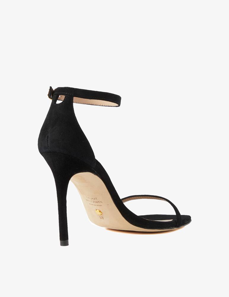 rinascente Stuart Weitzman Nudist Curve leather sandals