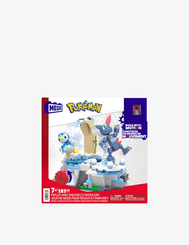 Pokemon MEGA™ Pokémon™ Piplup and Sneasel's Snow Day - immagine 1 Pokemon MEGA™ Pokémon™ Piplup and Sneasel's Snow Day - immagine 1