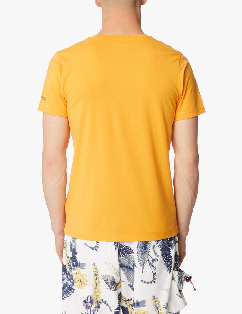 rinascente Columbia Graphic suntrek logo t-shirt - yellow