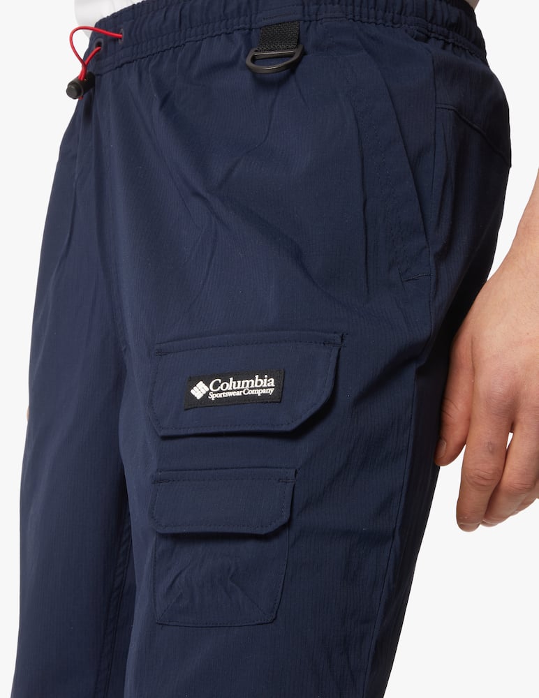 rinascente Columbia Flower a stretch nylon cargo short - blue