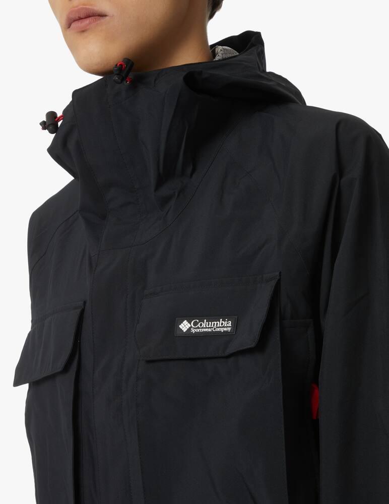 rinascente Columbia Giacca con cappuccio antipioggia field - nero