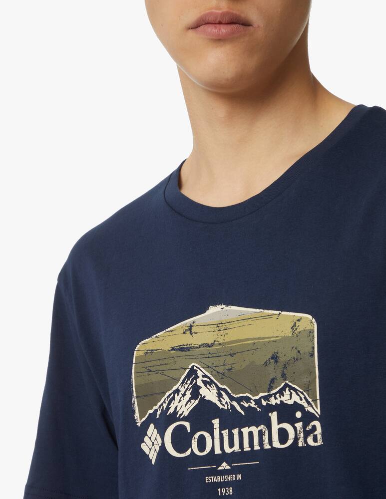 rinascente Columbia Maglietta manica corta graphic - blu