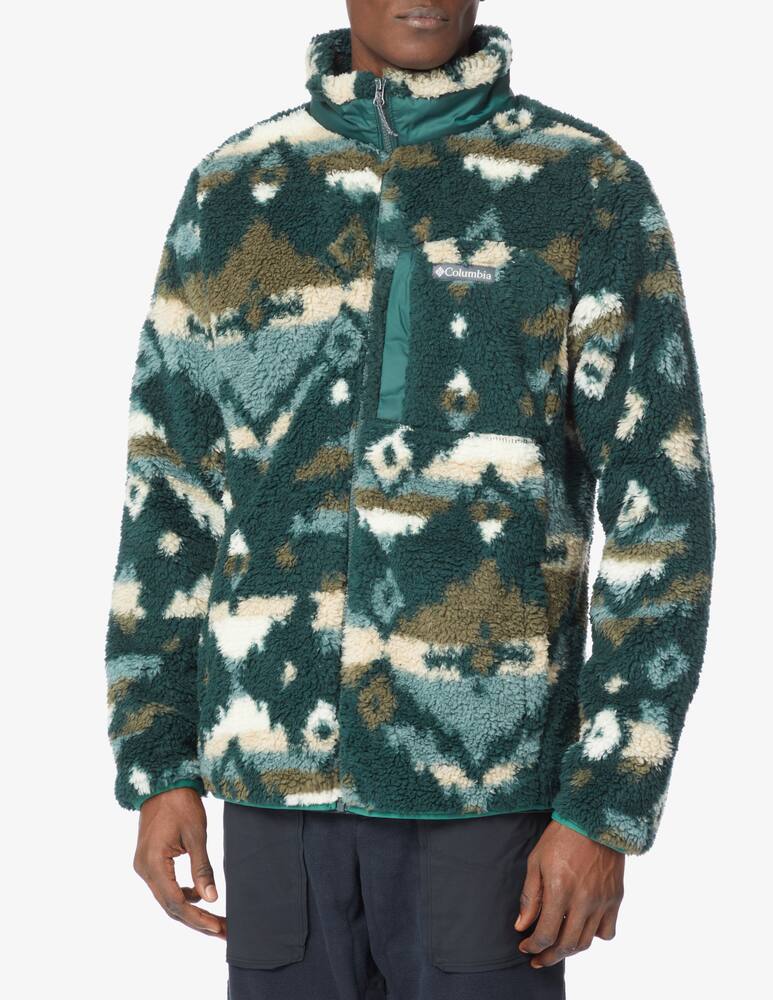 rinascente Columbia Patterned sherpa jacket winterpass - Green