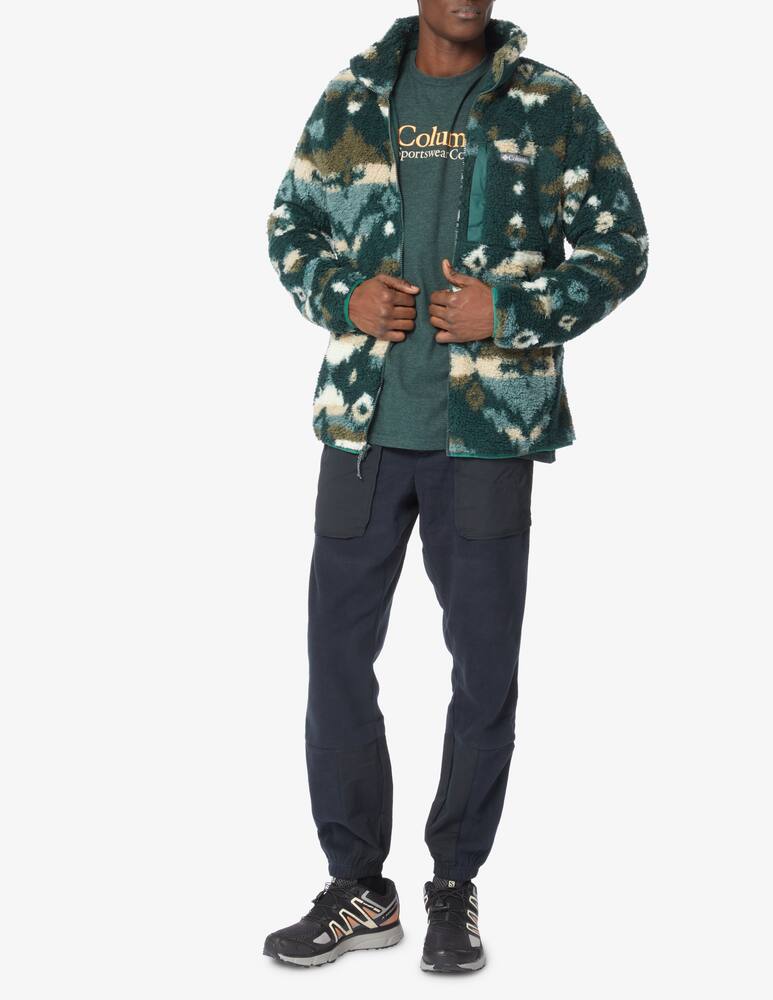 rinascente Columbia Patterned sherpa jacket winterpass - Green