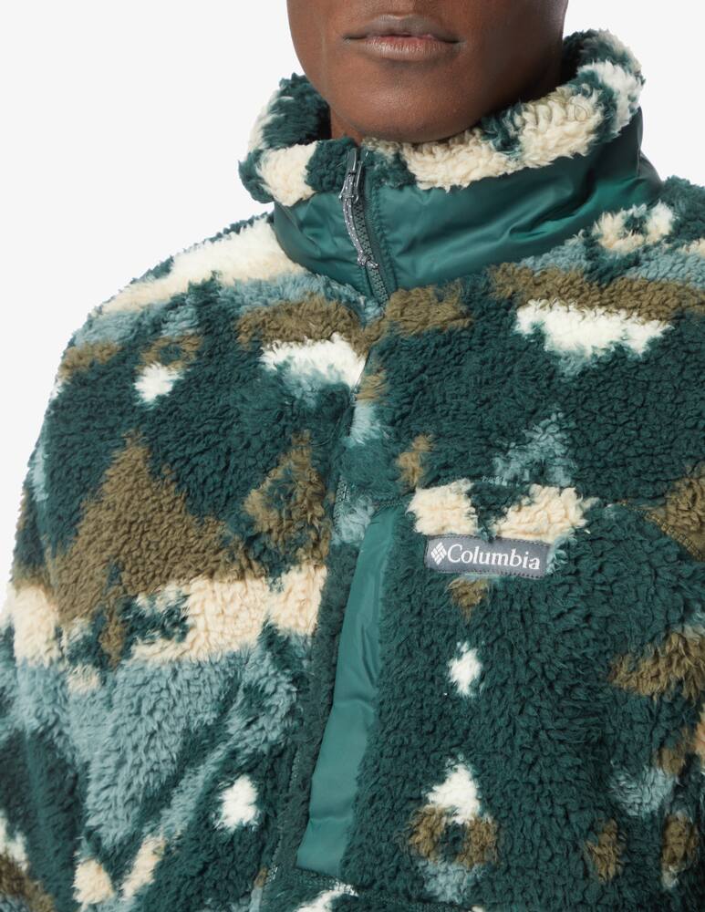 rinascente Columbia Patterned sherpa jacket winterpass - Green