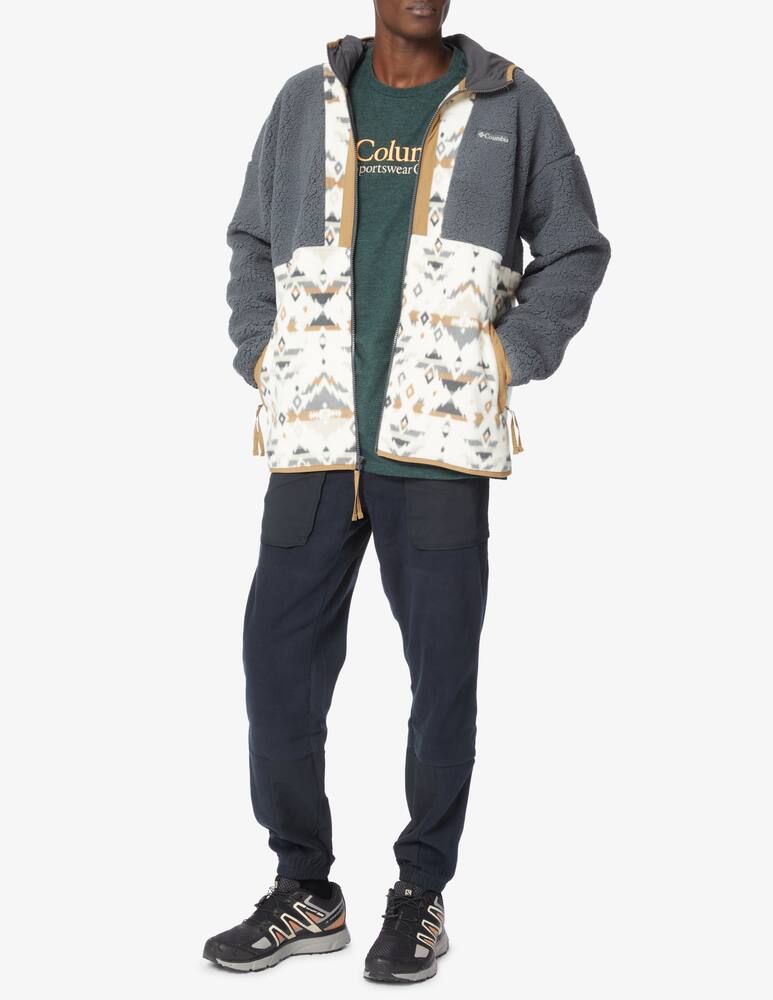 rinascente Columbia Sherpa nylon bimat jacket - Grey