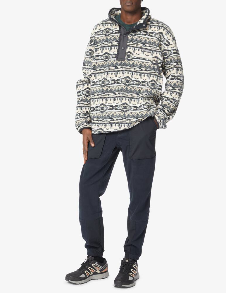 rinascente Columbia Patterned pile with buttons - Grey