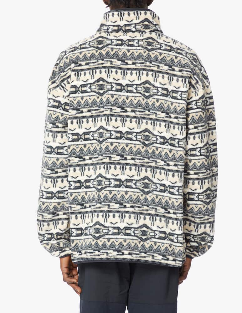 rinascente Columbia Patterned pile with buttons - Grey